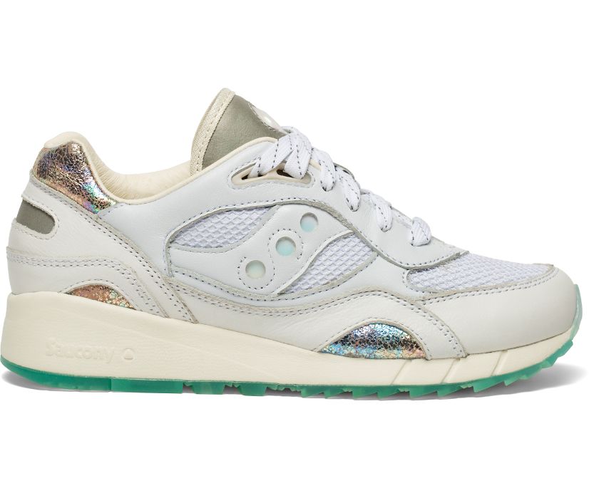 Saucony Shadow 6000 Pearl Erkek Ayakkabı Beyaz Altın | G8XJ2R7