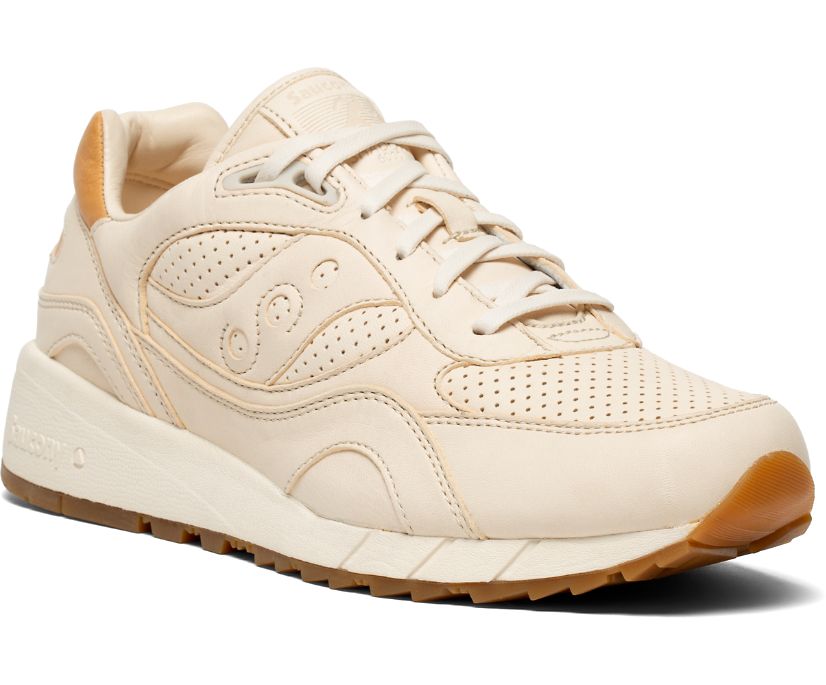 Saucony Shadow 6000 Veg Tan Erkek Ayakkabı Bej Rengi | 3EINL1O