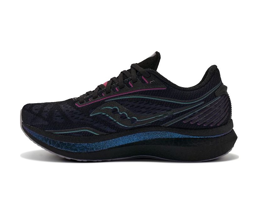 Saucony Shanghai Endorphin Speed Erkek Koşu Ayakkabısı Siyah Mor | 5G7EJOV