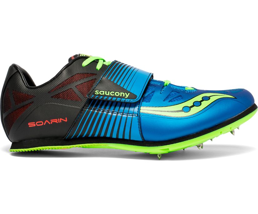 Saucony Soarin J 2 Erkek Koşu Ayakkabısı Mavi Yeşil | 123R5RJ