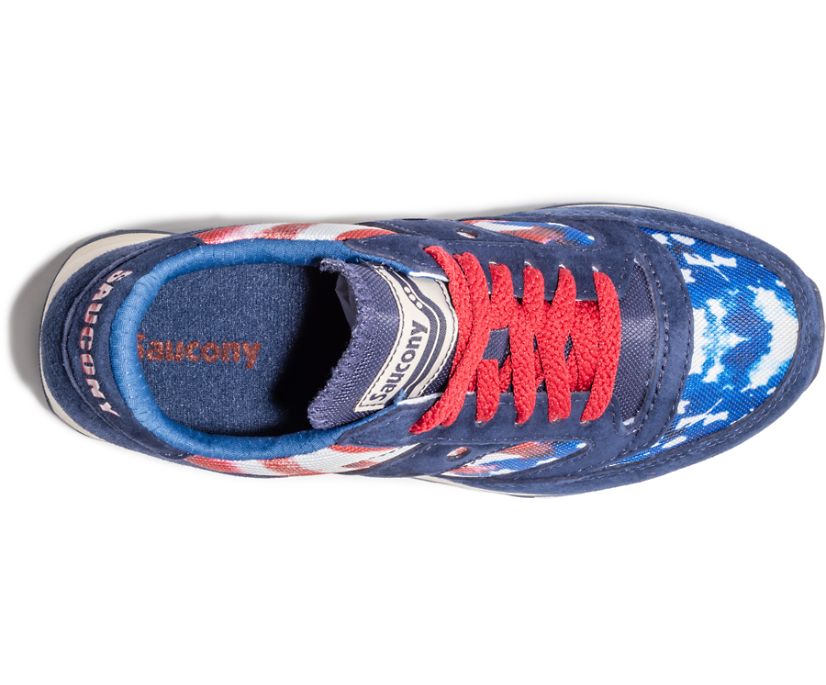 Saucony Stars & Stripes Jazz 81 Kadın Ayakkabı Kırmızı Beyaz Mavi | LNAM7J4