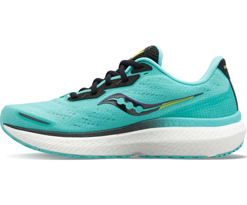 Saucony Triumph 19 Kadın Koşu Ayakkabısı Nane Mor | 5HDWHML