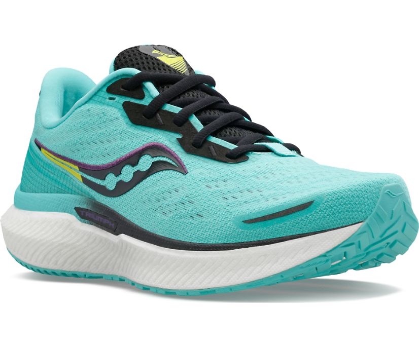 Saucony Triumph 19 Kadın Koşu Ayakkabısı Nane Mor | 5HDWHML