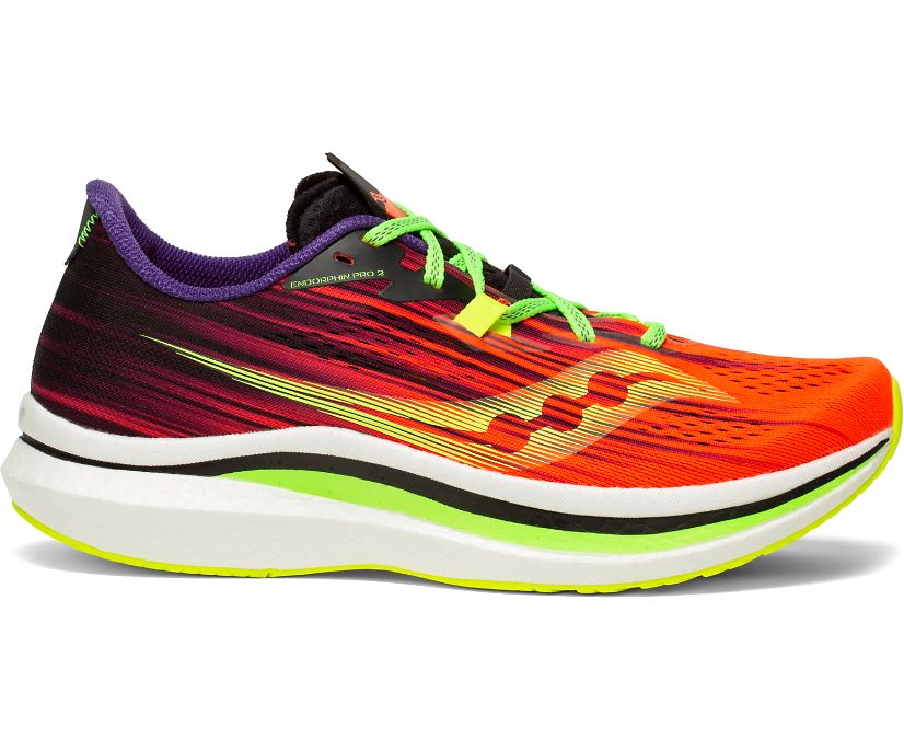 Saucony VIZIPRO Endorphin Pro 2 Erkek Koşu Ayakkabısı Açık Yeşil | U4HIF7G