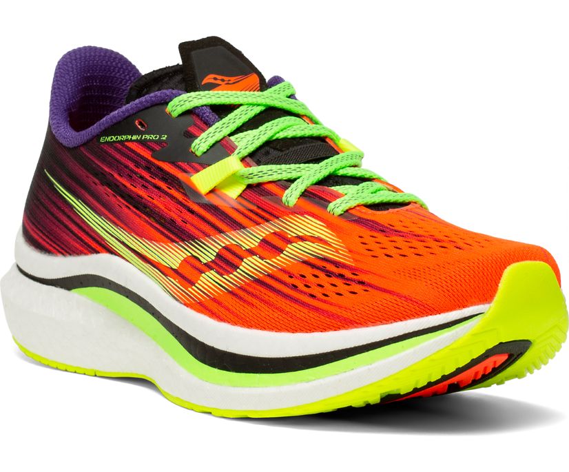 Saucony VIZIPRO Endorphin Pro 2 Kadın Koşu Ayakkabısı Açık Yeşil | VJTSF9T