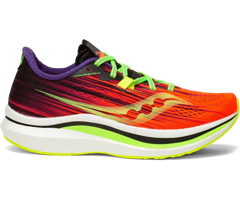 Saucony VIZIPRO Endorphin Pro 2 Kadın Koşu Ayakkabısı Açık Yeşil | VJTSF9T