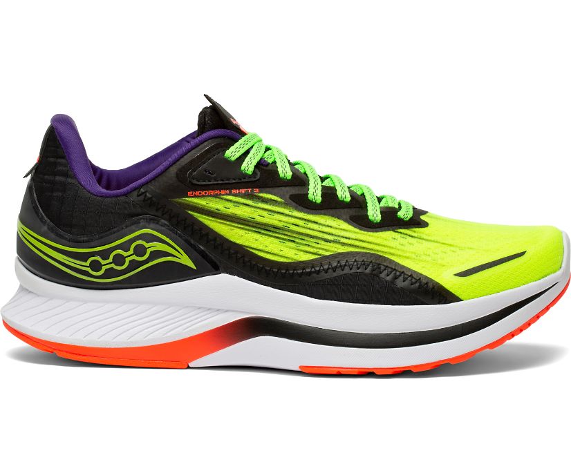 Saucony VIZIPRO Endorphin Shift 2 Erkek Koşu Ayakkabısı Açık Yeşil | ZGVL3UE