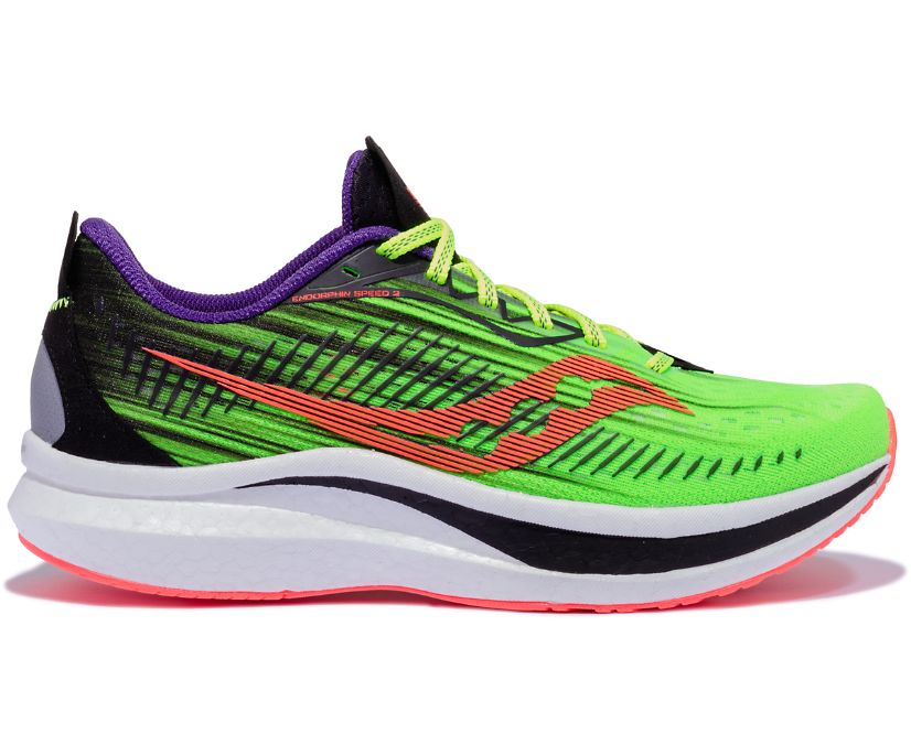 Saucony VIZIPRO Endorphin Speed 2 Erkek Koşu Ayakkabısı Açık Yeşil | HL5Z4Q1