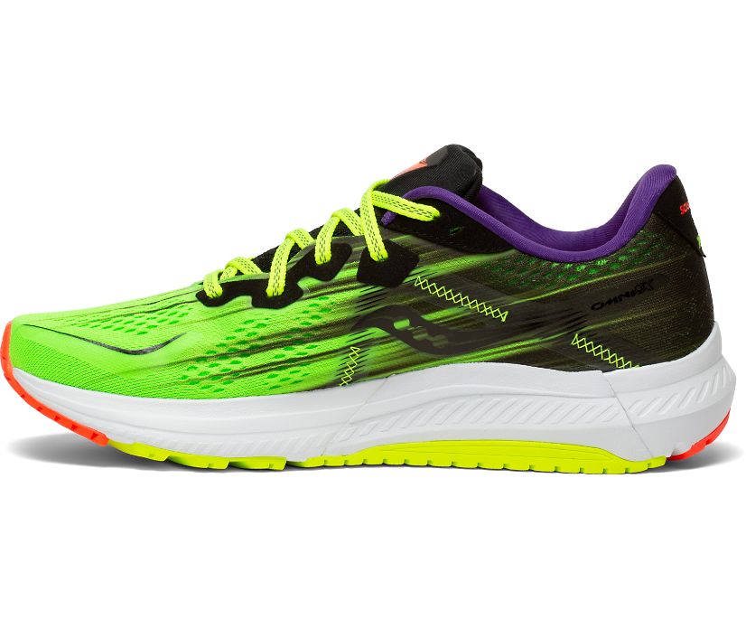 Saucony VIZIPRO Omni 20 Erkek Koşu Ayakkabısı Açık Yeşil | ILOYMB3