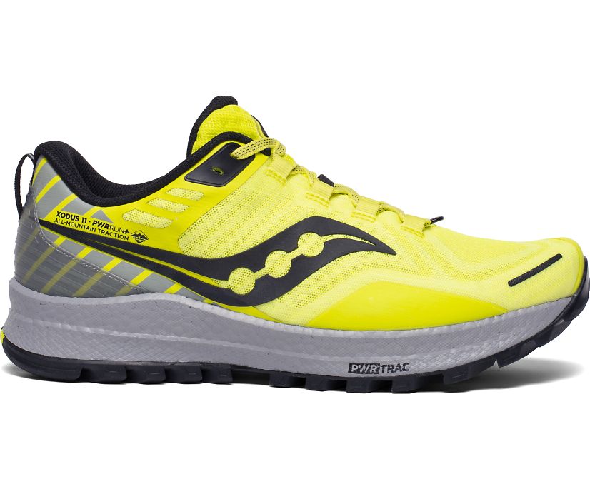 Saucony Xodus 11 Erkek Koşu Ayakkabısı Sarı Gri | XAFKN8J