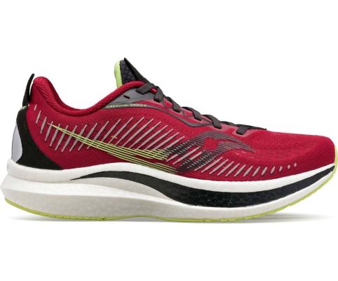 Saucony Endorphin Speed 2 Erkek Koşu Ayakkabısı Kırmızı Açık Yeşil | J51U9ZL