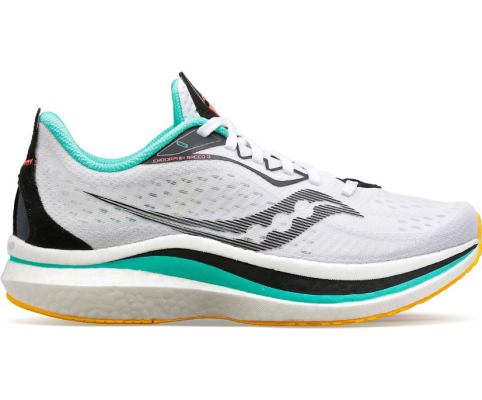 Saucony Endorphin Speed 2 Kadın Koşu Ayakkabısı Beyaz Turuncu | ATCC8M4