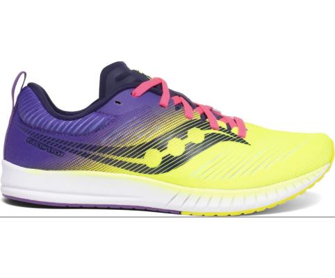 Saucony Fastwitch 9 Kadın Koşu Ayakkabısı Sarı Yeşil | ZO6BP6F