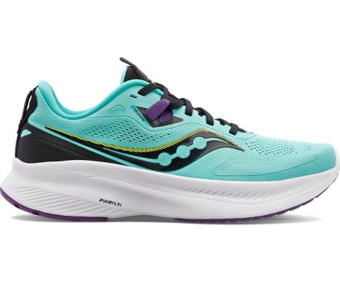 Saucony Guide 15 Geniş Kadın Yürüyüş Ayakkabısı Nane Mor | UA90FWV