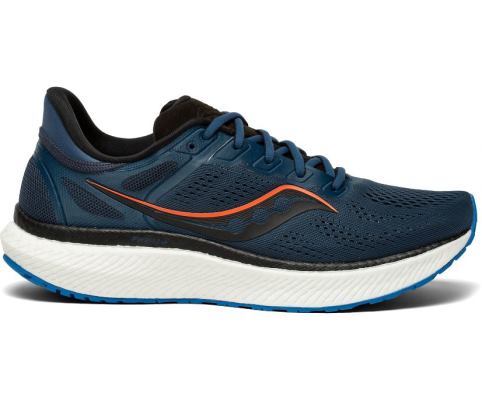 Saucony Hurricane 23 Erkek Koşu Ayakkabısı Kraliyet Mavisi Kırmızı | MKJUO3D