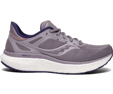 Saucony Hurricane 23 Kadın Koşu Ayakkabısı Gri Mor | 10IF9JE