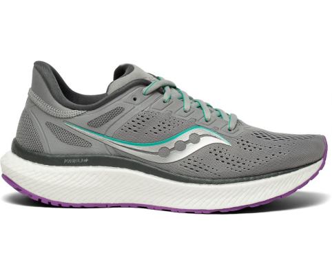 Saucony Hurricane 23 Kadın Koşu Ayakkabısı Gri Mor | WYSJV10