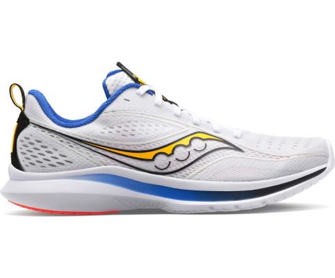 Saucony Kinvara 13 Erkek Koşu Ayakkabısı Beyaz Turuncu | HKZW7JZ