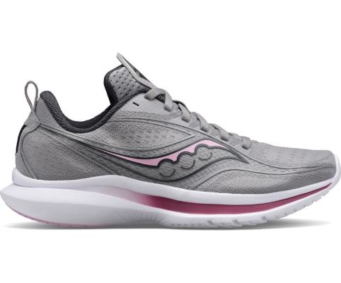 Saucony Kinvara 13 Kadın Koşu Ayakkabısı Gri Bordo | 16EOPQQ