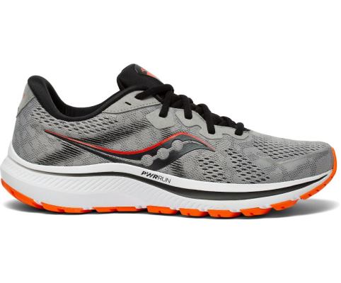 Saucony Omni 20 Erkek Koşu Ayakkabısı Gri Kırmızı | PSYN05H