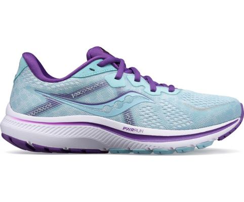 Saucony Omni 20 Kadın Koşu Ayakkabısı Açık Mavi Mor | 1Z74G6E